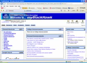 myBlackHawk.edu